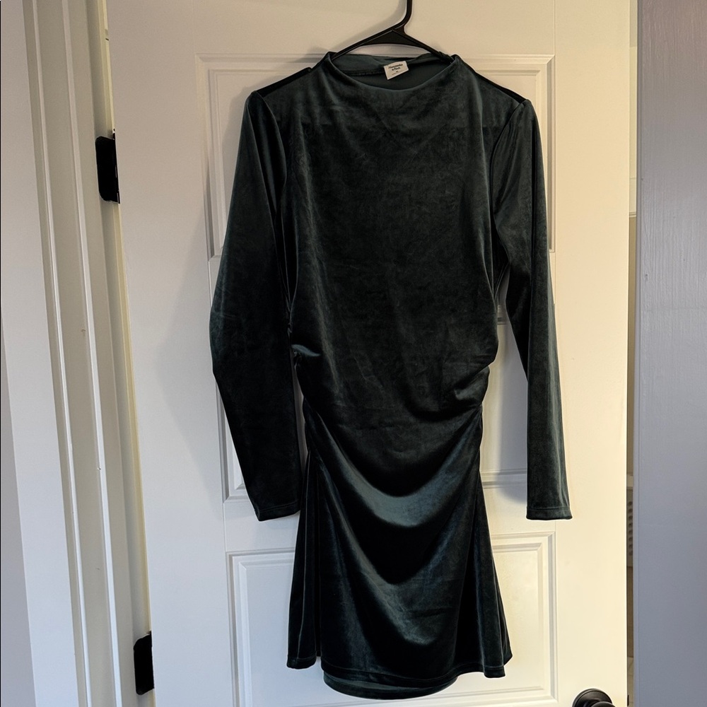 Abercrombie & Fitch Dark Green Long Sleeve Dress